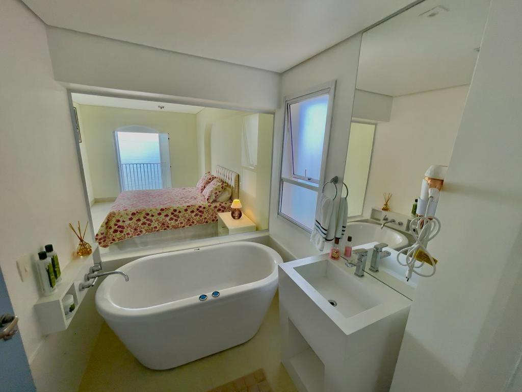Apartamento Guaruja Morro Do Maluf De Frente Ao Mar! Extérieur photo