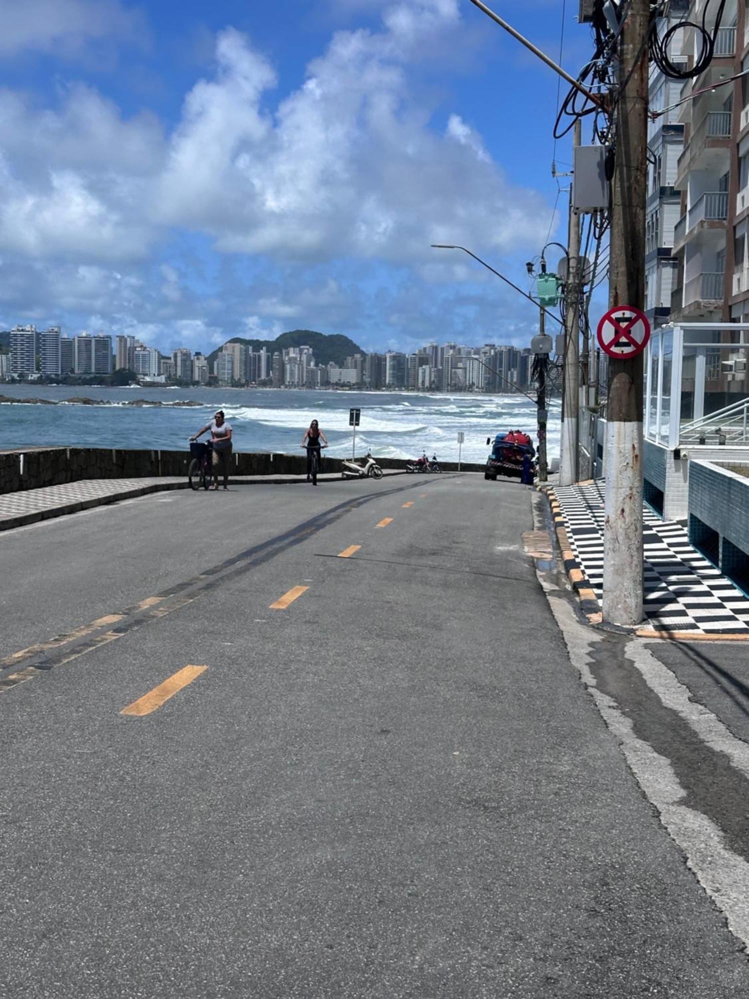 Apartamento Guaruja Morro Do Maluf De Frente Ao Mar! Extérieur photo